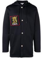 Kenzo Logo Patch Hoodie - Black
