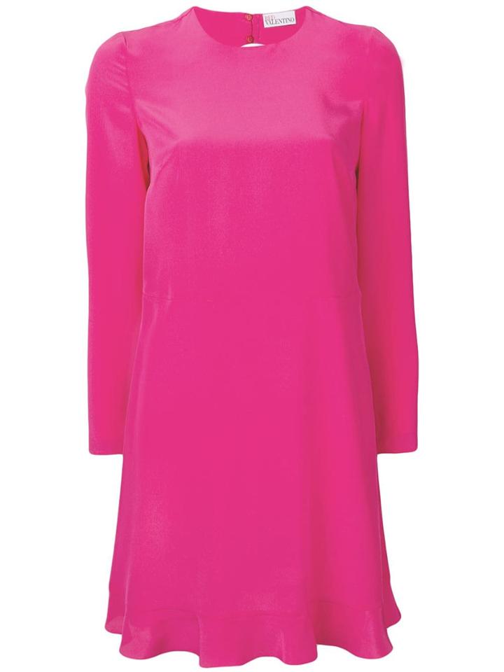 Red Valentino Bow Back Dress - Pink