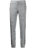 Philipp Plein Striped Sweatpants - Grey