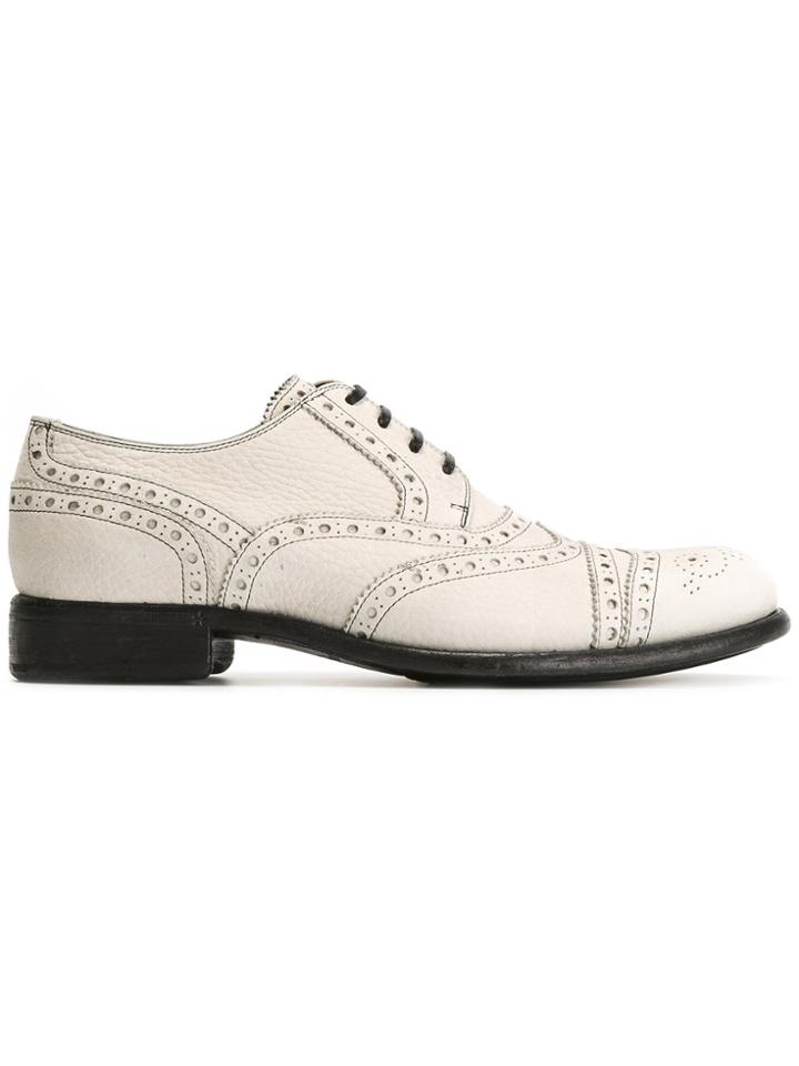 Dolce & Gabbana Classic Brogues - White