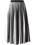 Proenza Schouler Pleated Midi Skirt, Women's, Size: 4, Black, Polyester/spandex/elastane/wool