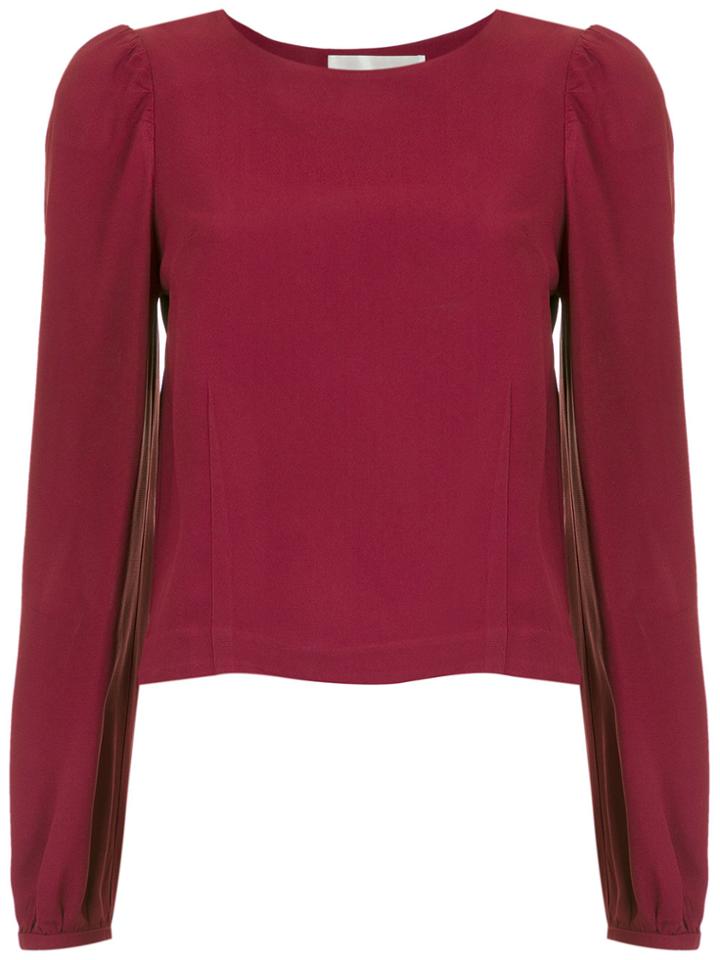 Lilly Sarti Long Sleeved Blouse - Red