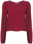 Lilly Sarti Long Sleeved Blouse - Red