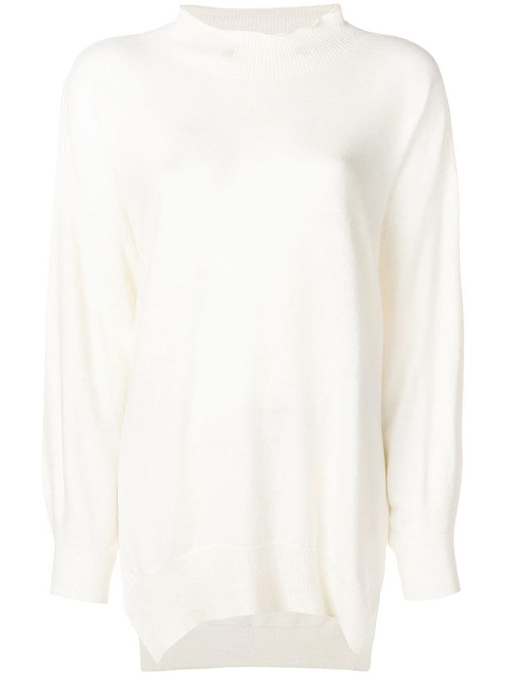 Pinko Turtleneck Sweater - White