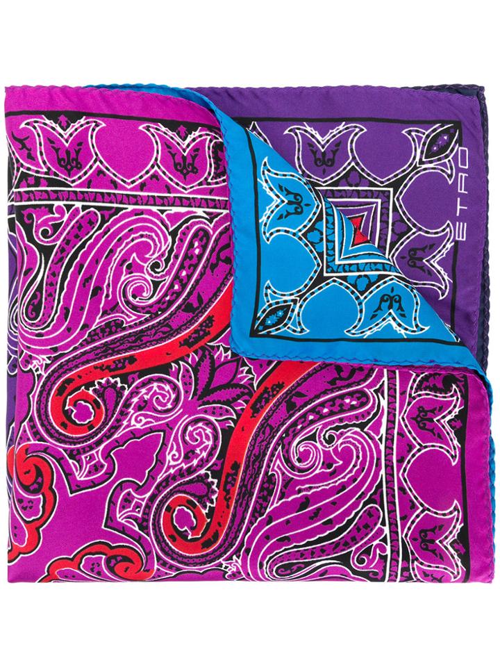 Etro Mixed Print Necktie - Multicolour