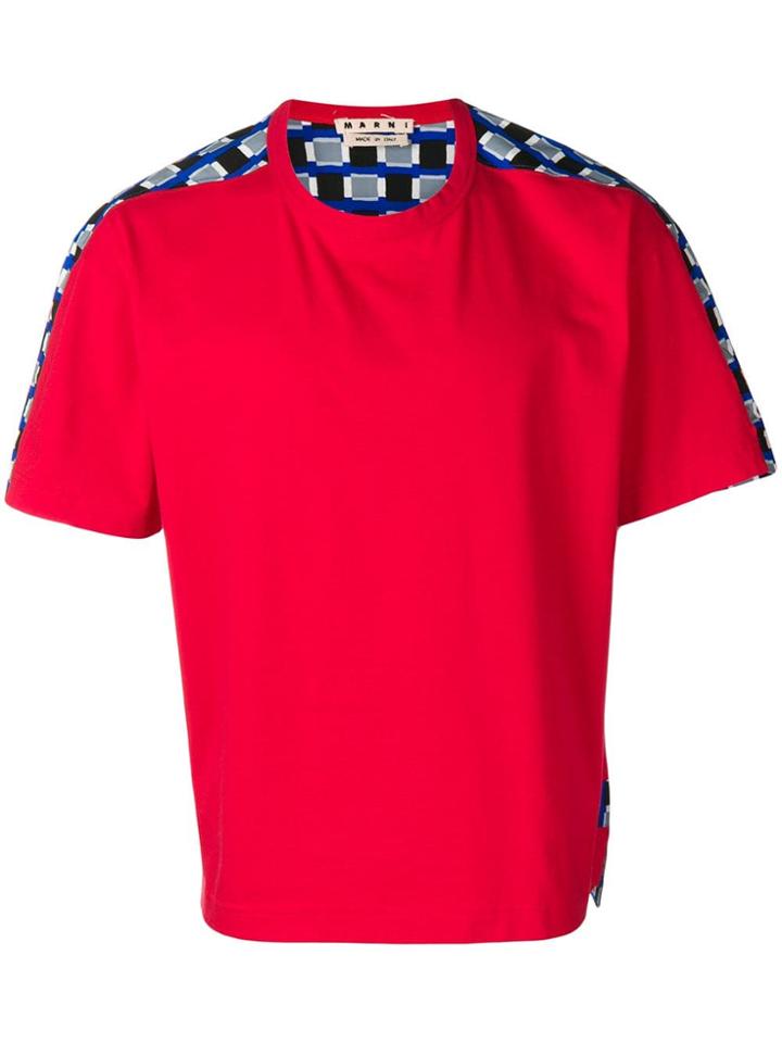 Marni Printed Back T-shirt - Red