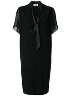 Lanvin Scarf Detail Dress - Black