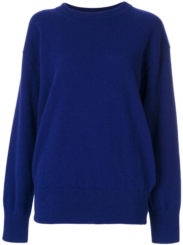 Laneus Crew Neck Jumper - Blue