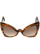 Barn's 'neo-futurist' Sunglasses - Brown