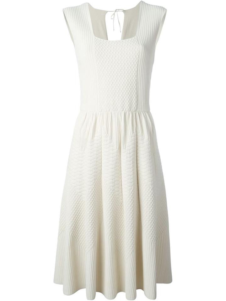 Salvatore Ferragamo Square Neck Dress