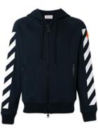 Moncler X Off-white - Maglia Cardigan - Men - Cotton - S, Blue, Cotton