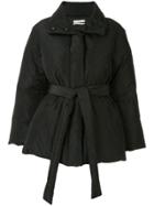 Co Belted Puffer Jacket - Black