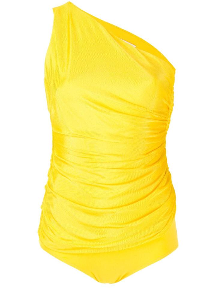 Alexandre Vauthier One-shoulder Bodysuit - Yellow