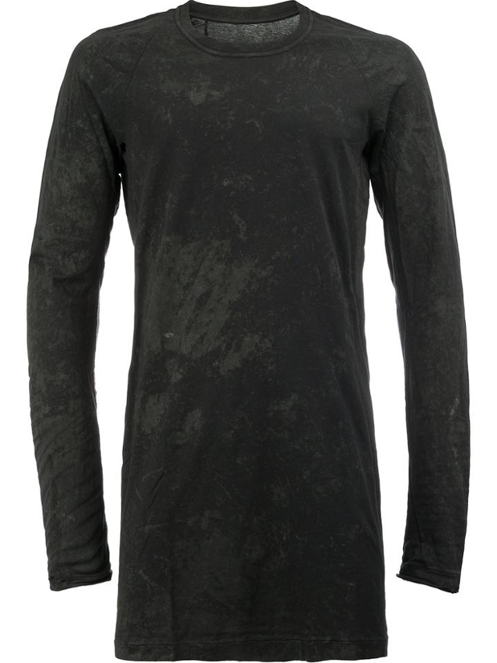 11 By Boris Bidjan Saberi Long Sweatshirt - Black