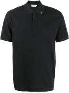 Calvin Klein Logo Polo Shirt - Black