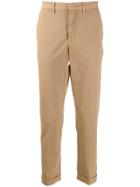 Z Zegna Cropped Trousers - Neutrals