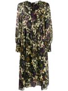 Dorothee Schumacher Silk Floral Print Dress - Yellow