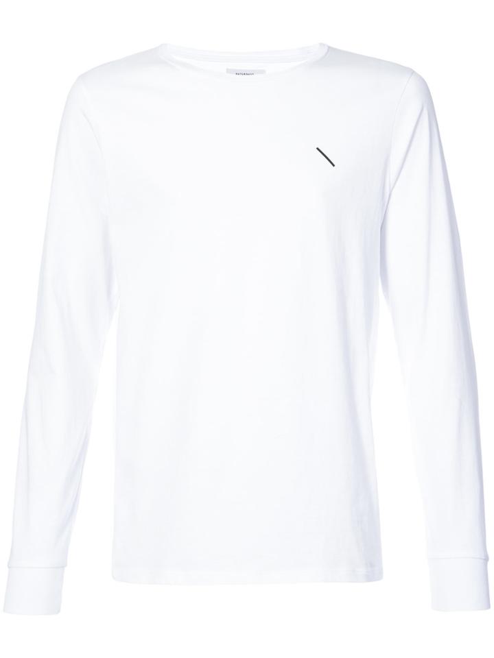 Saturdays Nyc Long Sleeve Tee - White