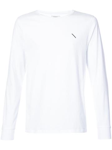 Saturdays Nyc Long Sleeve Tee - White