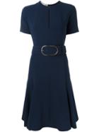 Stella Mccartney Keyhole Detail Cady Dress, Women's, Size: 40, Blue, Viscose/acetate/spandex/elastane