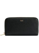 Tom Ford Logo Zipped Wallet - Black