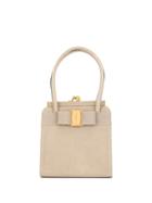 Salvatore Ferragamo Pre-owned Vara Bow Shoulder Bag - White