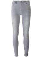 7 For All Mankind 'the Skinny' Super Skinny Jeans, Women's, Size: 31, Grey, Cotton/polyester/modal/spandex/elastane