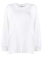 Stella Mccartney Embossed Logo Sweatshirt - White