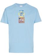 Just A T-shirt Mark Lebon Boys Print Cotton T Shirt - Blue