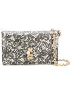 Dolce & Gabbana Dolce Floral Lace Patterned Bag - Black