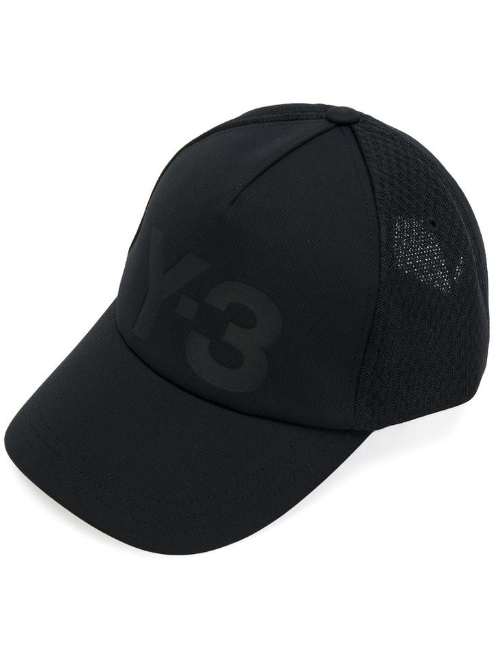 Y-3 - Trucker Cap - Unisex - Polyester/spandex/elastane - One Size, Black, Polyester/spandex/elastane