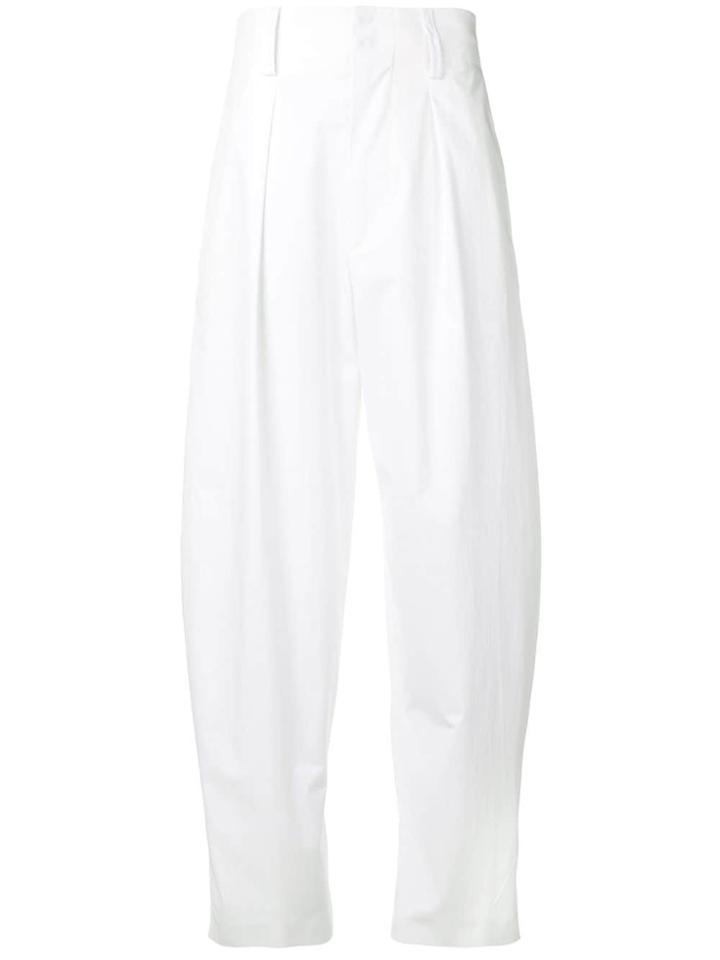 Isabel Marant Étoile Pleated Trousers - White
