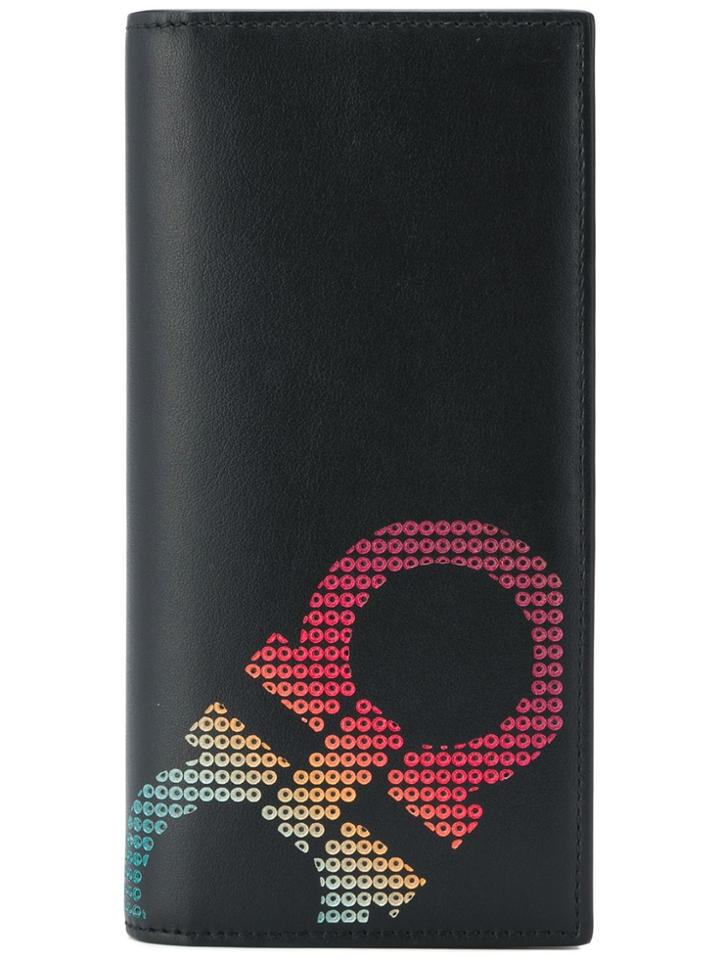 Salvatore Ferragamo Logo Breast Pocket Wallet - Black