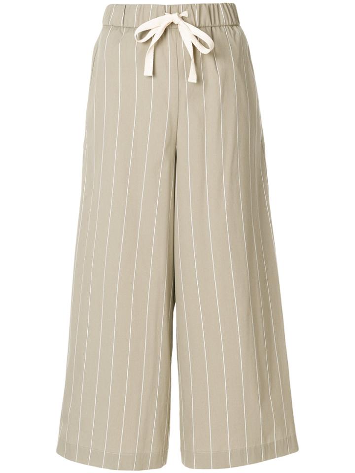 Erika Cavallini Cropped Trousers - Nude & Neutrals