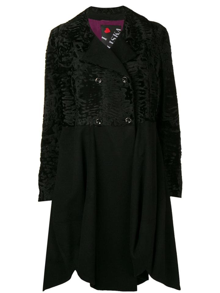Liska Maja Midi Coat - Black