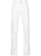 Versace Straight Leg Jeans - White