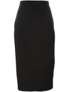 Victoria Beckham Pencil Skirt, Women's, Size: 38, Black, Silk/cotton/wool