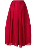 Sara Lanzi Culotte Trousers - Red