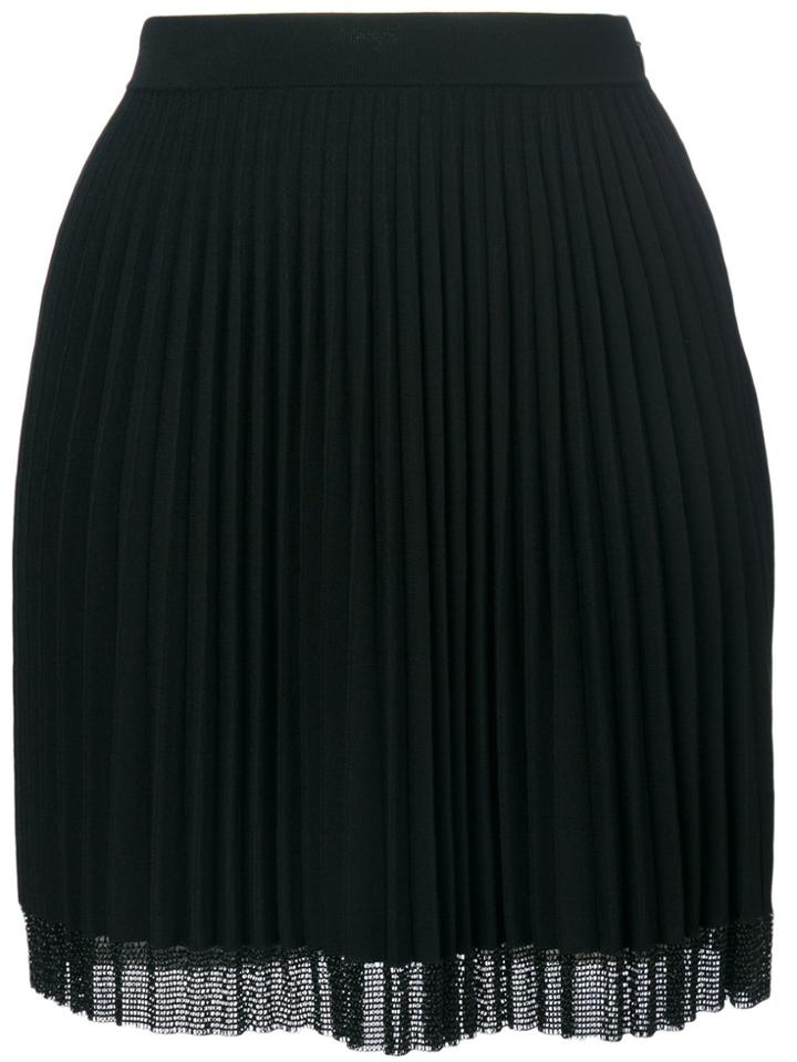 Alexander Wang Pleated Mini Skirt - Black