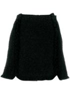 Philosophy Di Lorenzo Serafini - Volants Mini Skirt - Women - Polyester - 40, Black, Polyester