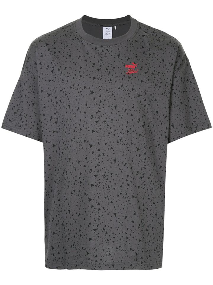 Puma Triangle Dot T-shirt - Grey