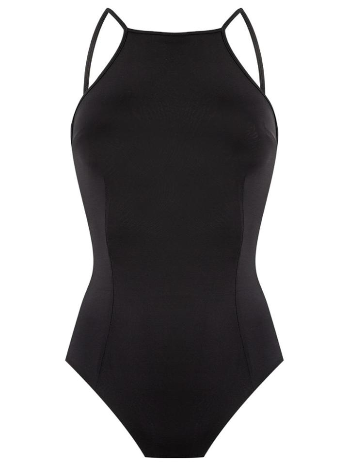Haight Panelled Swimsuit - Black