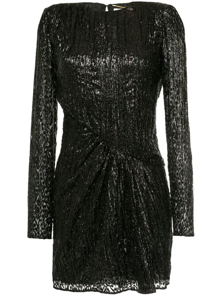 Saint Laurent Fitted Party Dress - Black