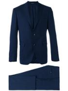 Tagliatore - Two-piece Plaid Suit - Men - Cupro/virgin Wool - 52, Blue, Cupro/virgin Wool