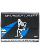 Undercover Skeleton Print Wallet - Black