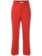 Givenchy Cutout Waistband Trousers - Red