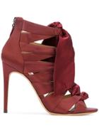 Alexandre Birman Lace-up Sandals - Red