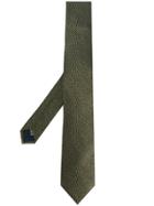 Lanvin Classic Textured Tie - Green