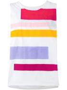 Io Ivana Omazic Striped Tank Top - White
