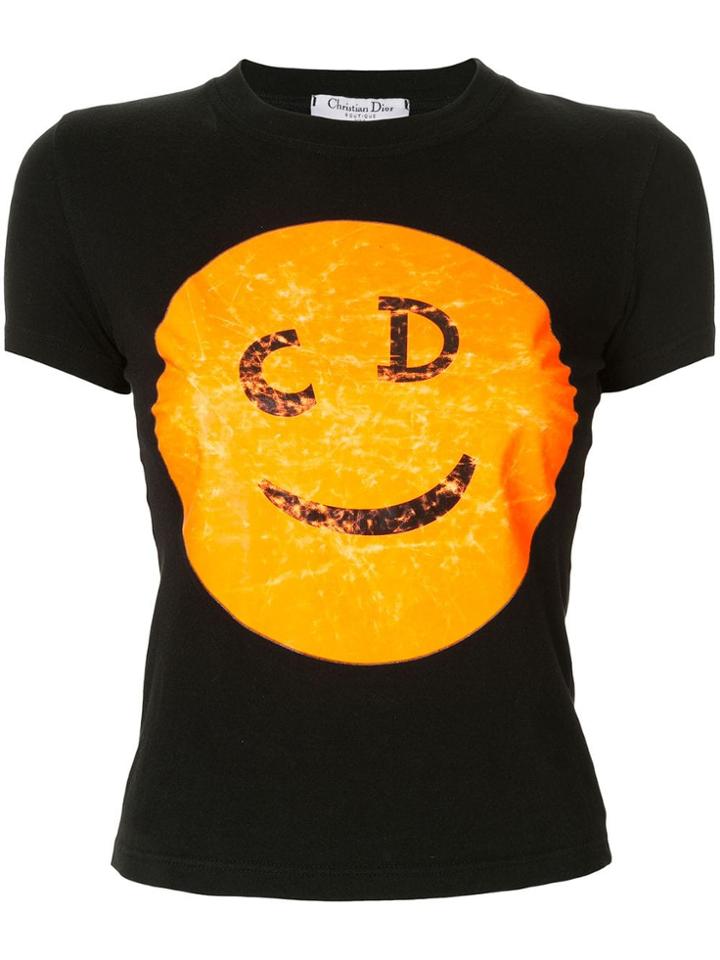 Christian Dior Pre-owned Signature Initials Graphic Print T-shirt -